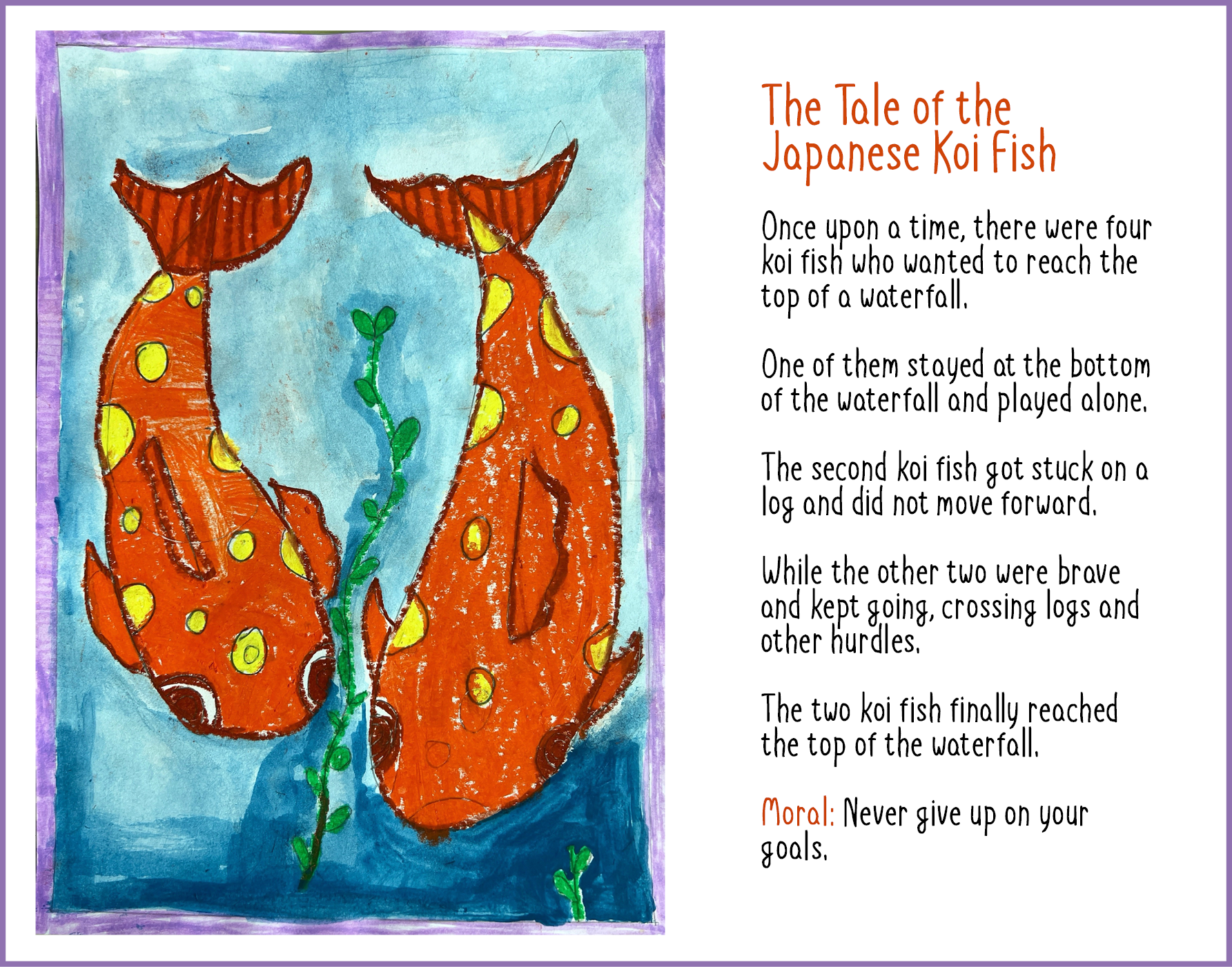 The Tale of the Japanese Koi Fish